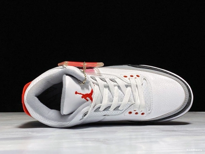 Kick Theory Red Retro Jordan mens Tinker 3 Fire NRG Air AQ3835-160 0823